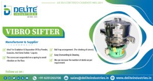 Vibro Sifter Manufacturer in Ahmedabad