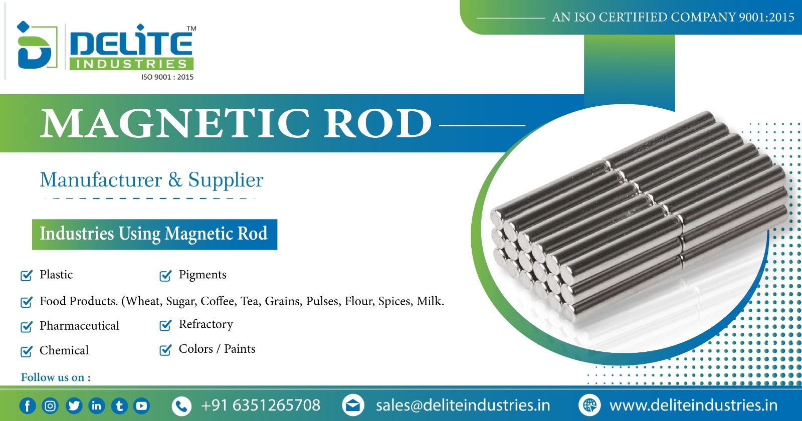 Magnetic Rod Supplier in Tamil Nadu