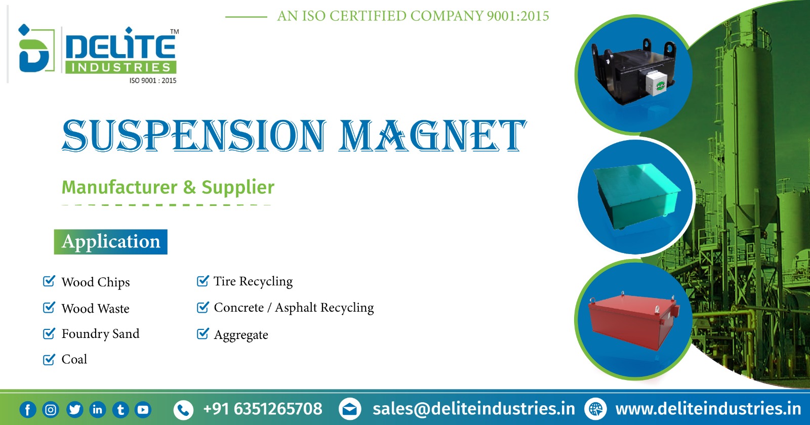 Suspension Magnet Supplier in Karnataka