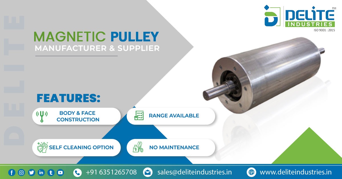 Magnetic Pulley Supplier in Chennai