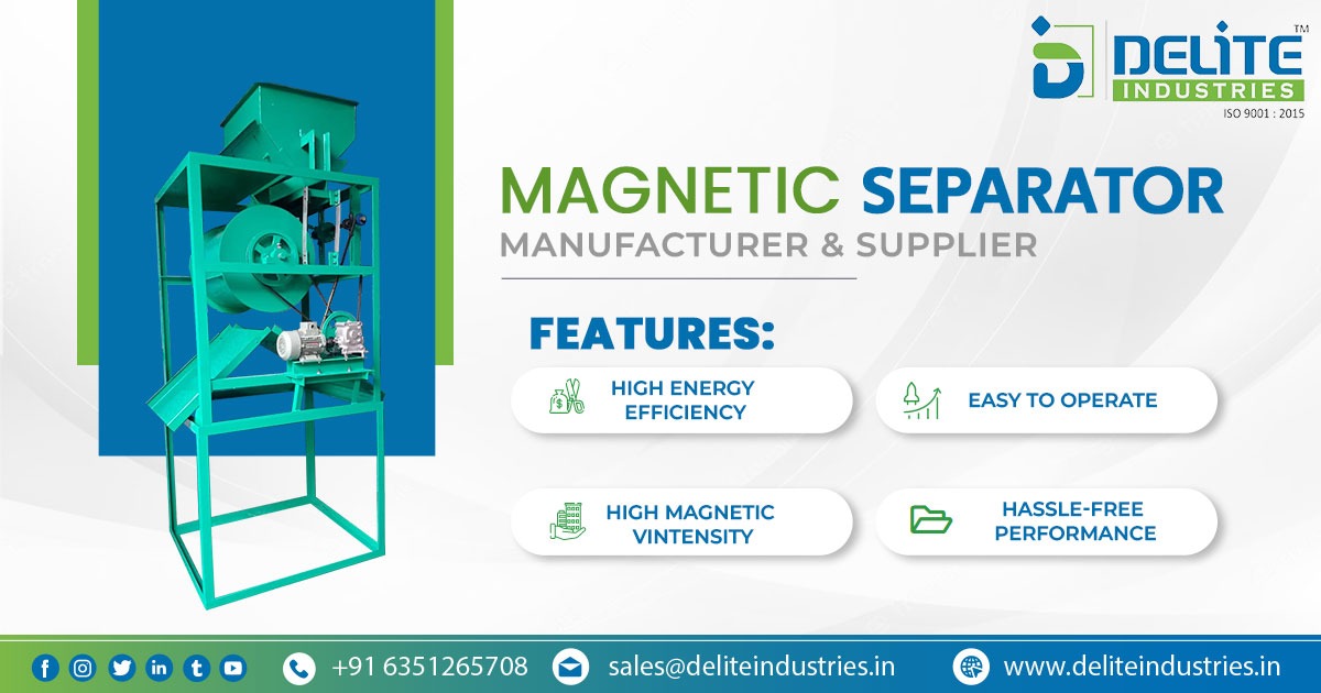 Supplier of Magnetic Separator in Chennai