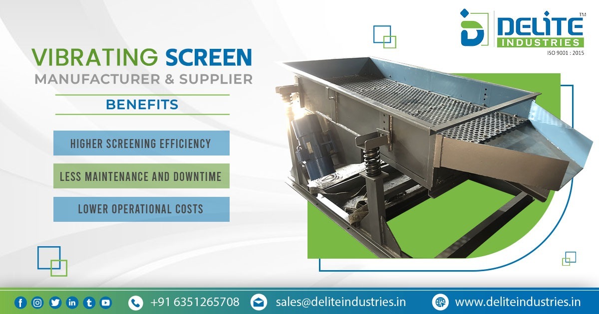 Supplier of Vibrating Screen in Kolkata