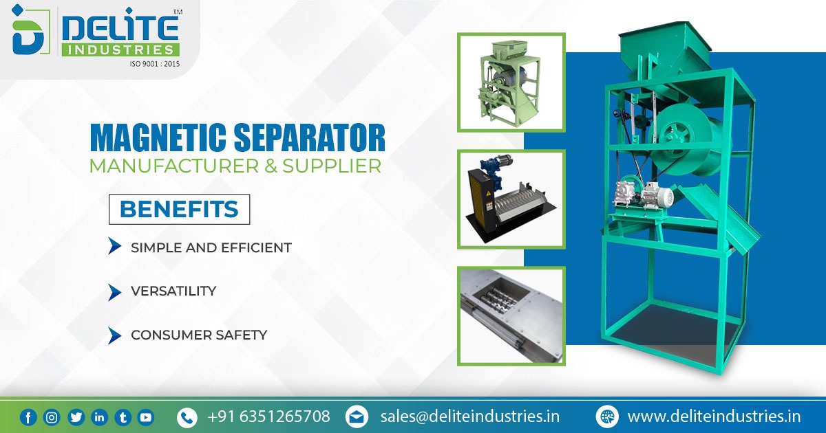 Supplier of Magnetic Separator in Uttar Pradesh