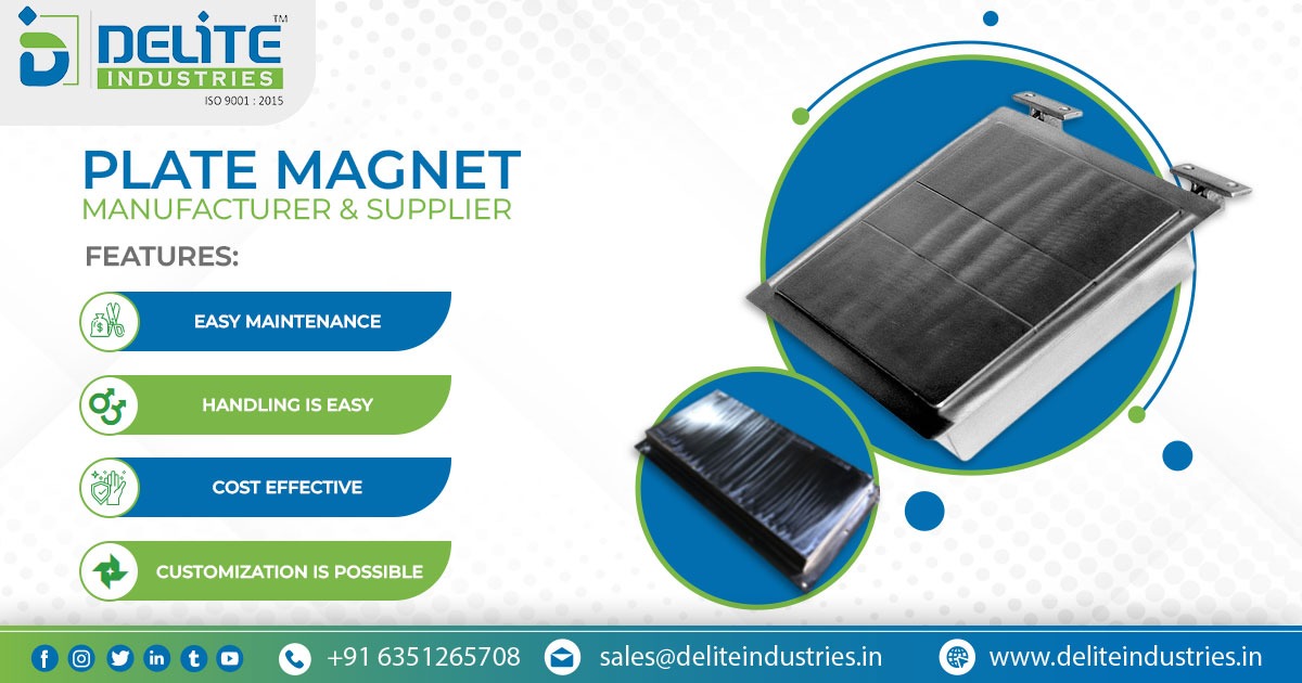 Supplier of Plate Magnet in Tamil Nadu