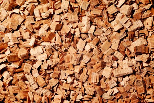 "Wood Chip Background, from Venezuela, to Japan paper mills."